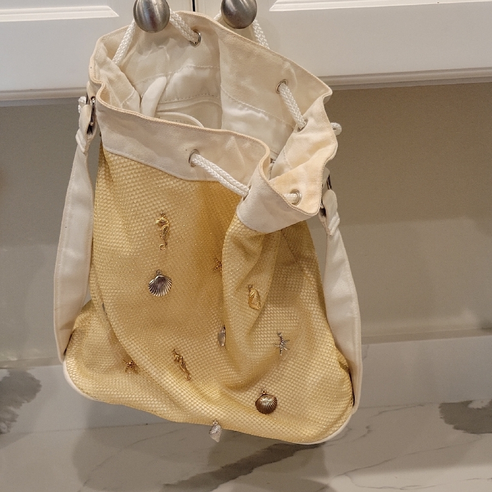 Sea Shell Bucket Bag New